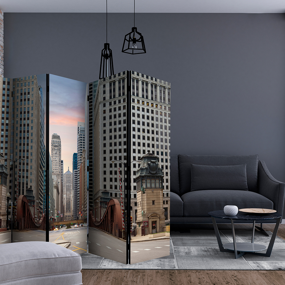 Rumsavdelare Skärmvägg Arkiio Chicago Street II 225x172 cm