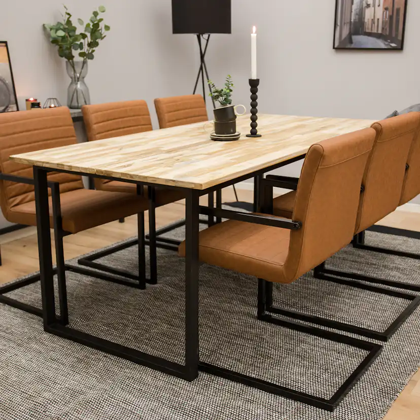 Matgrupp Venture Home Cirebon med 6 Art Stolar