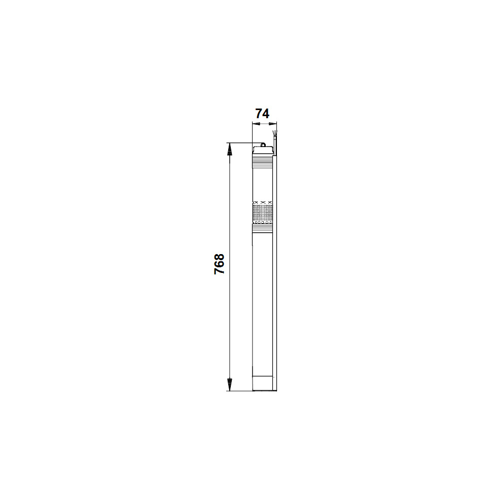 Djupbrunnspump Grundfos SQE1