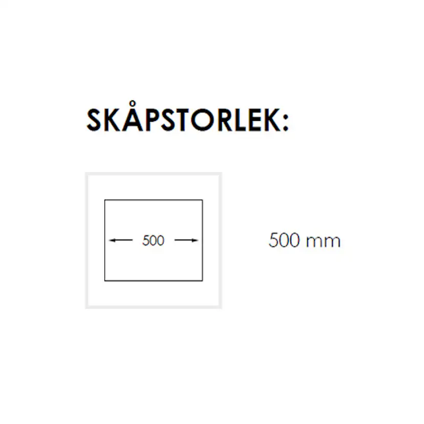 Diskho Nordic Tech Radius 450 X Rostfri för Kök och Tvättstuga