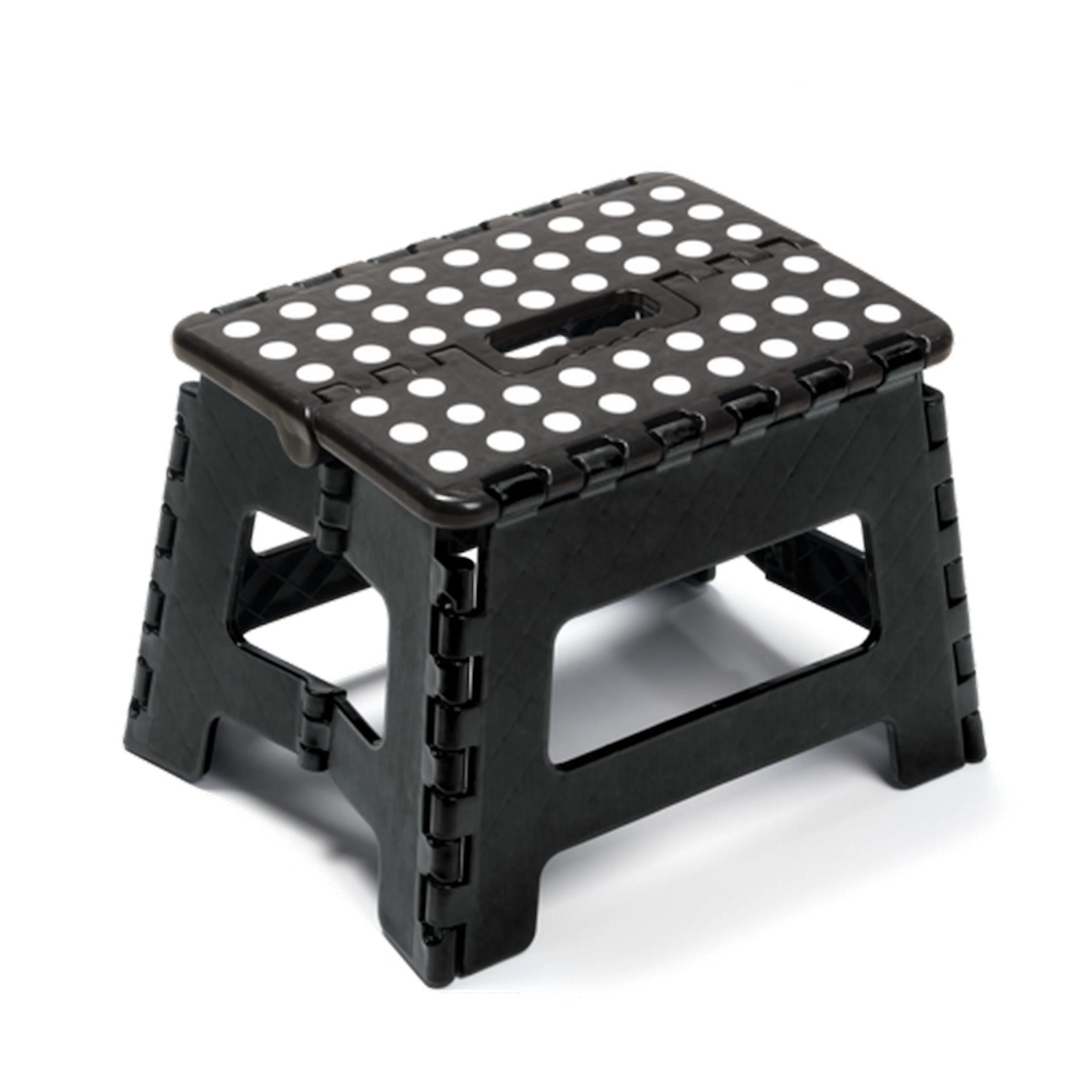 Campingstol Briv Svart Hopfällbar 29x22x22 cm