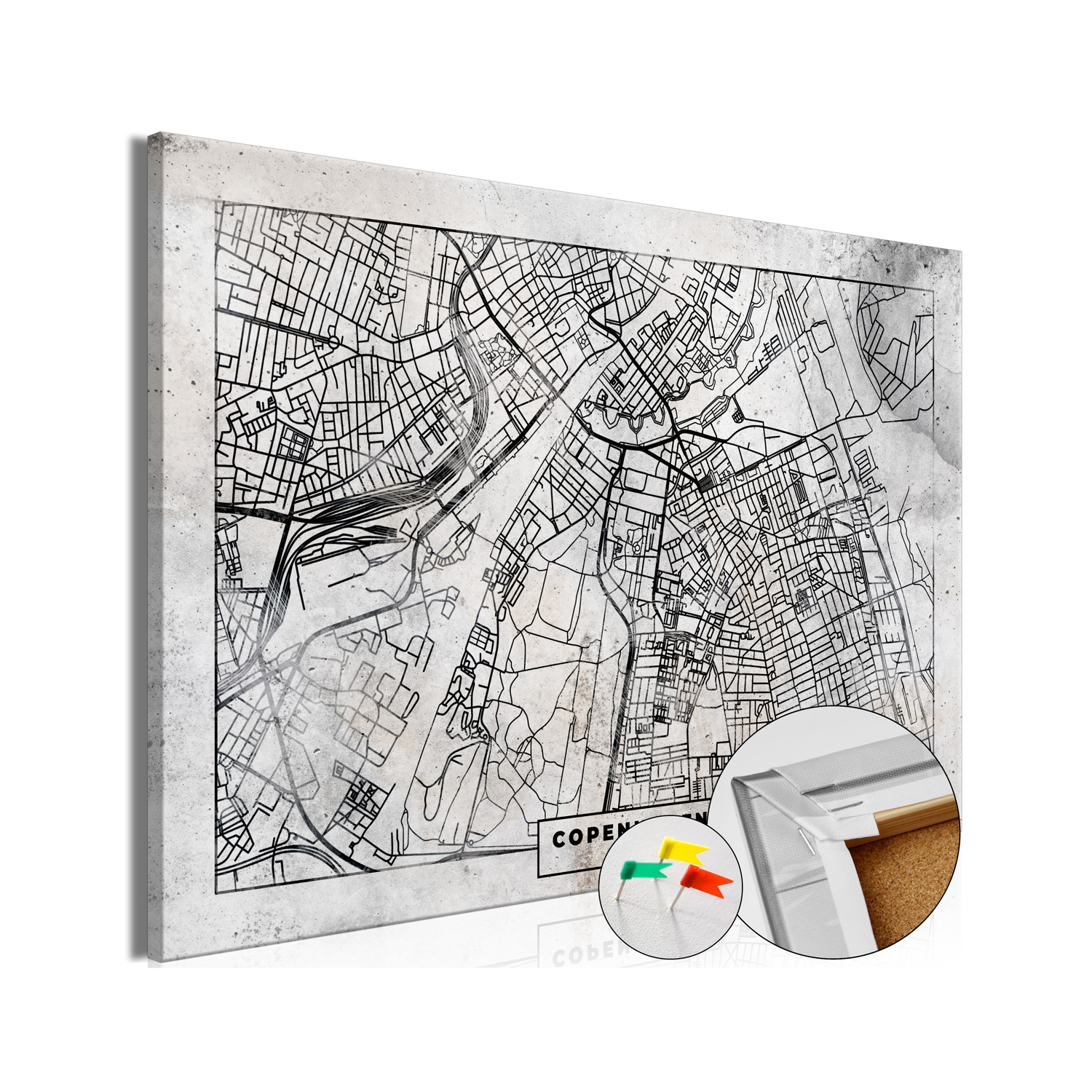 Anslagstavla Arkiio Copenhagen Plan