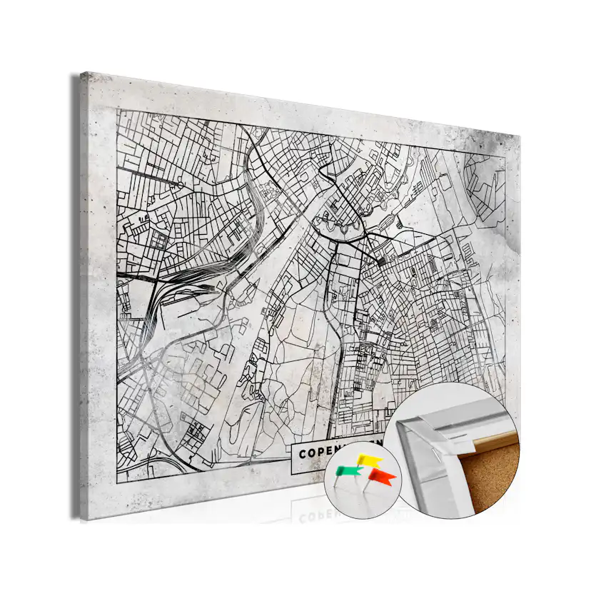 Anslagstavla Arkiio Copenhagen Plan