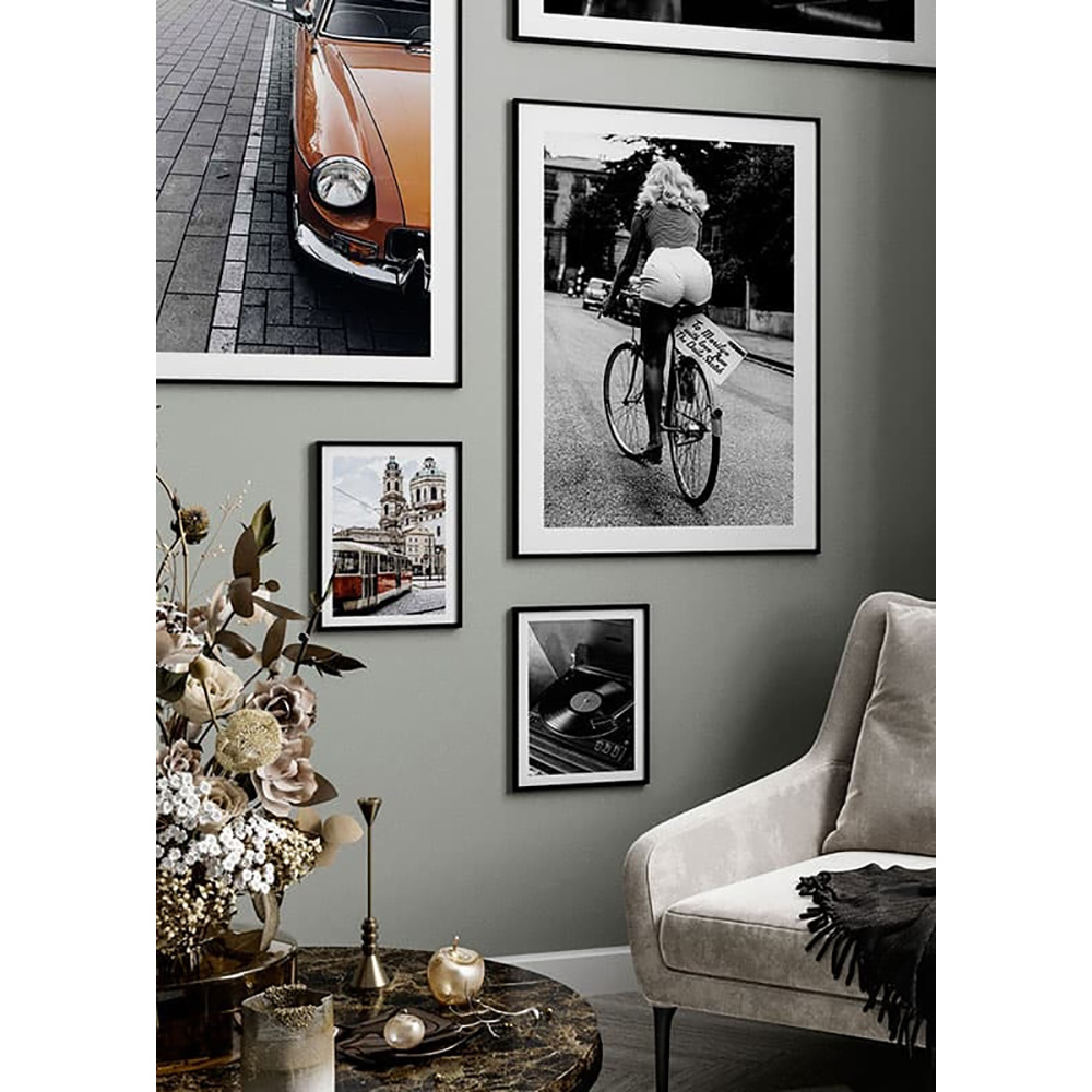 Poster Gallerix Marilyn Monroe Riding Bicycle