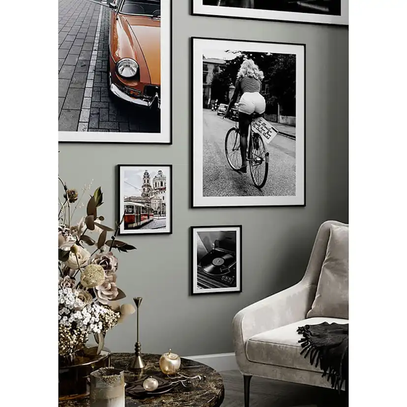 Poster Gallerix Marilyn Monroe Riding Bicycle