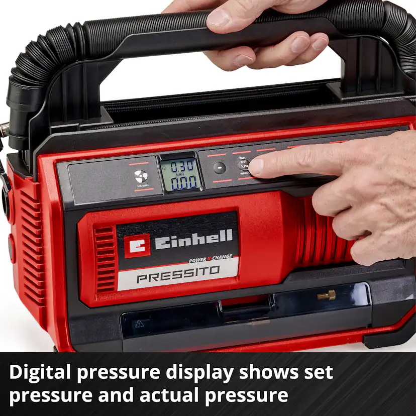 Kompressor Einhell PRESSITO 18/25 Sladdlös utan Batteri