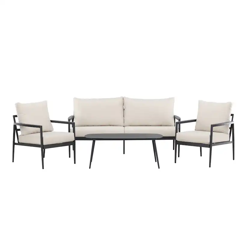 Loungeset Venture Home Taromina Soffgrupp Utomhus i Aluminium
