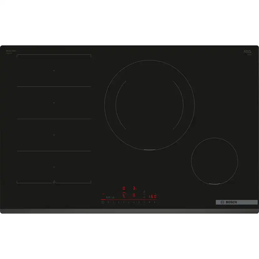 Induktionshäll Bosch Serie 6 PXE831HC1E Svart 4 Zoner Timerfunktion
