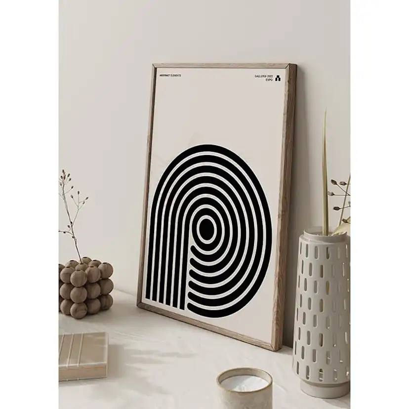 Poster Gallerix Abstract Elements No3