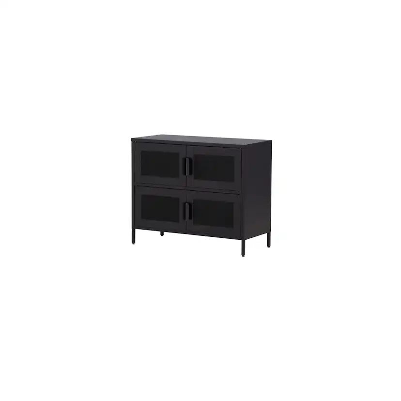 Nett Cabinet - Black Svart