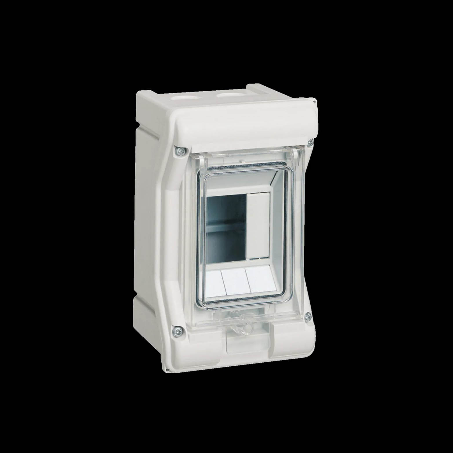 Plastkapsling Hager Vector Utanpåliggande för Utomhusmontering IP65