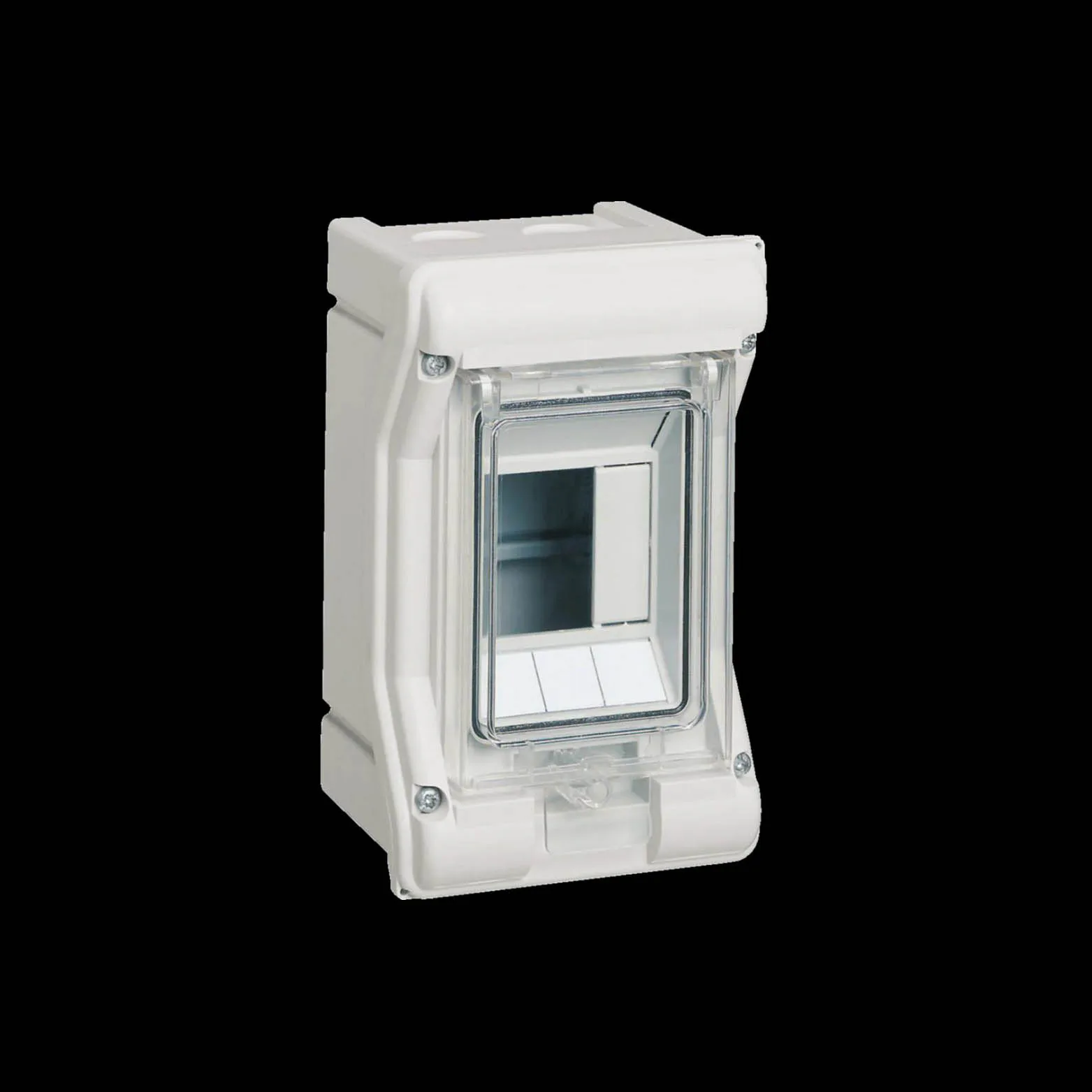 Plastkapsling Hager Vector Utanpåliggande för Utomhusmontering IP65