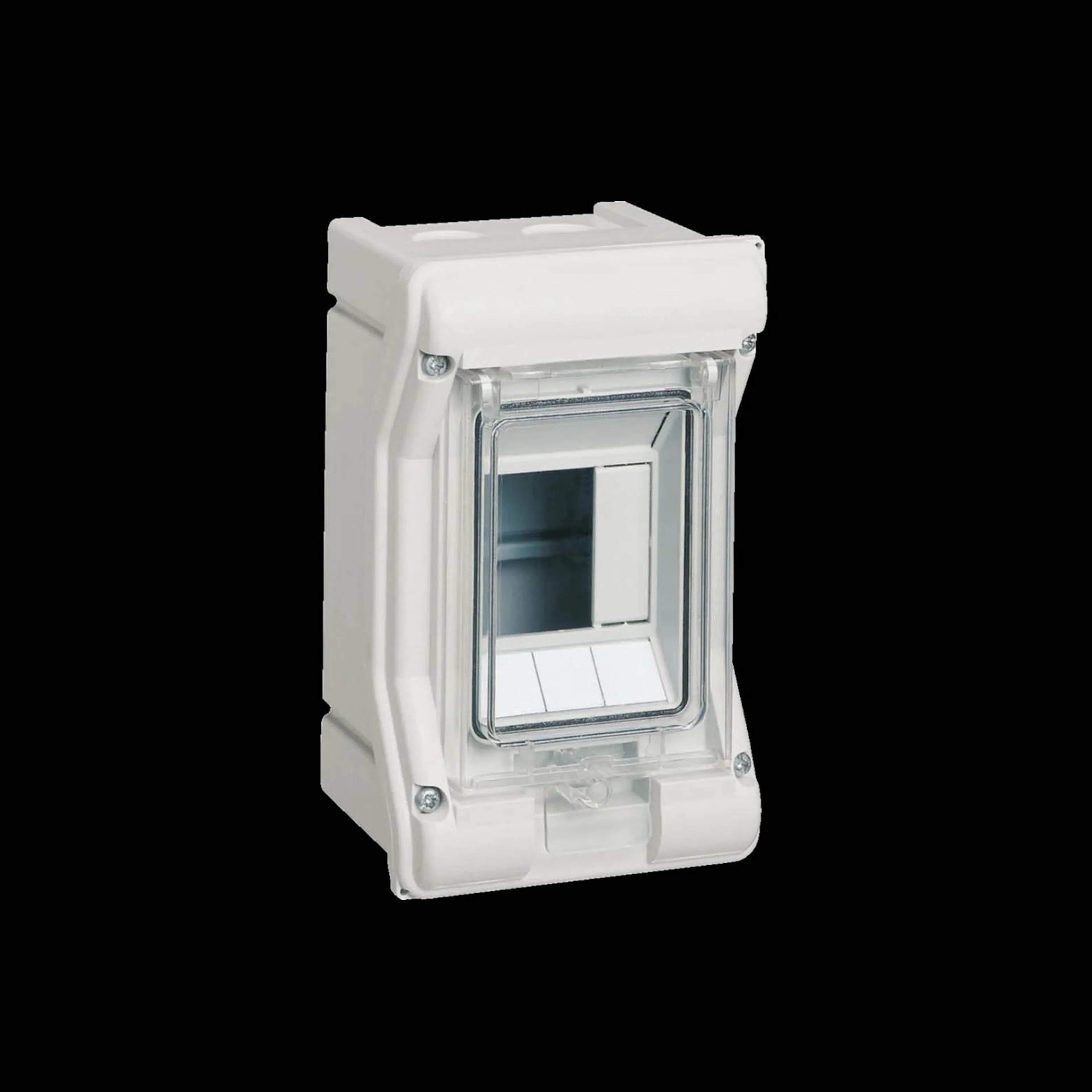 Plastkapsling Hager Vector Utanpåliggande för Utomhusmontering IP65