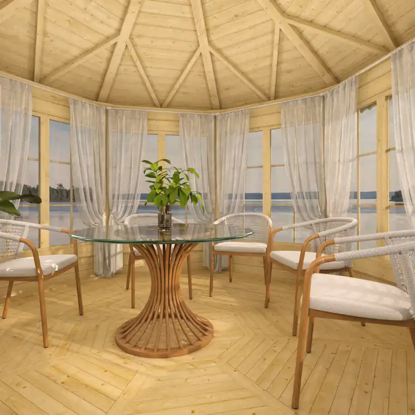 Lusthus Nordkapp.NU SOLBACKA 10m2