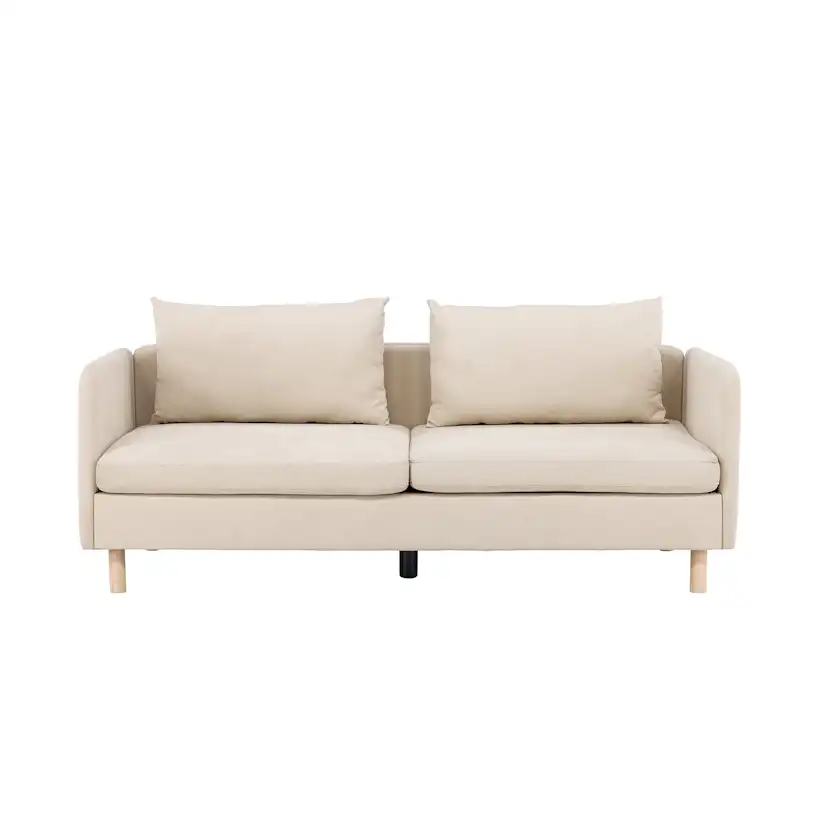 3-sitssoffa Venture Home Zero Ljusbeige 183,5 cm