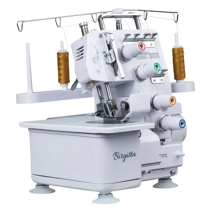 Symaskin Birgitta Overlock Standard Vit Plast