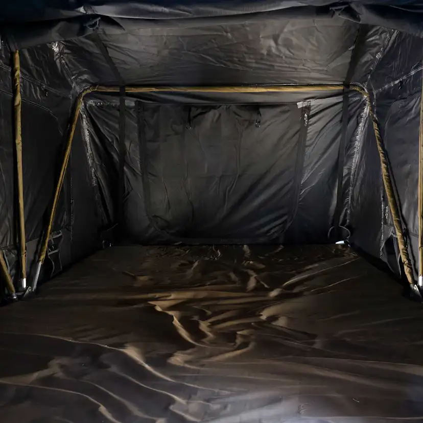 Taktält Trekker Camper M, svart Svart