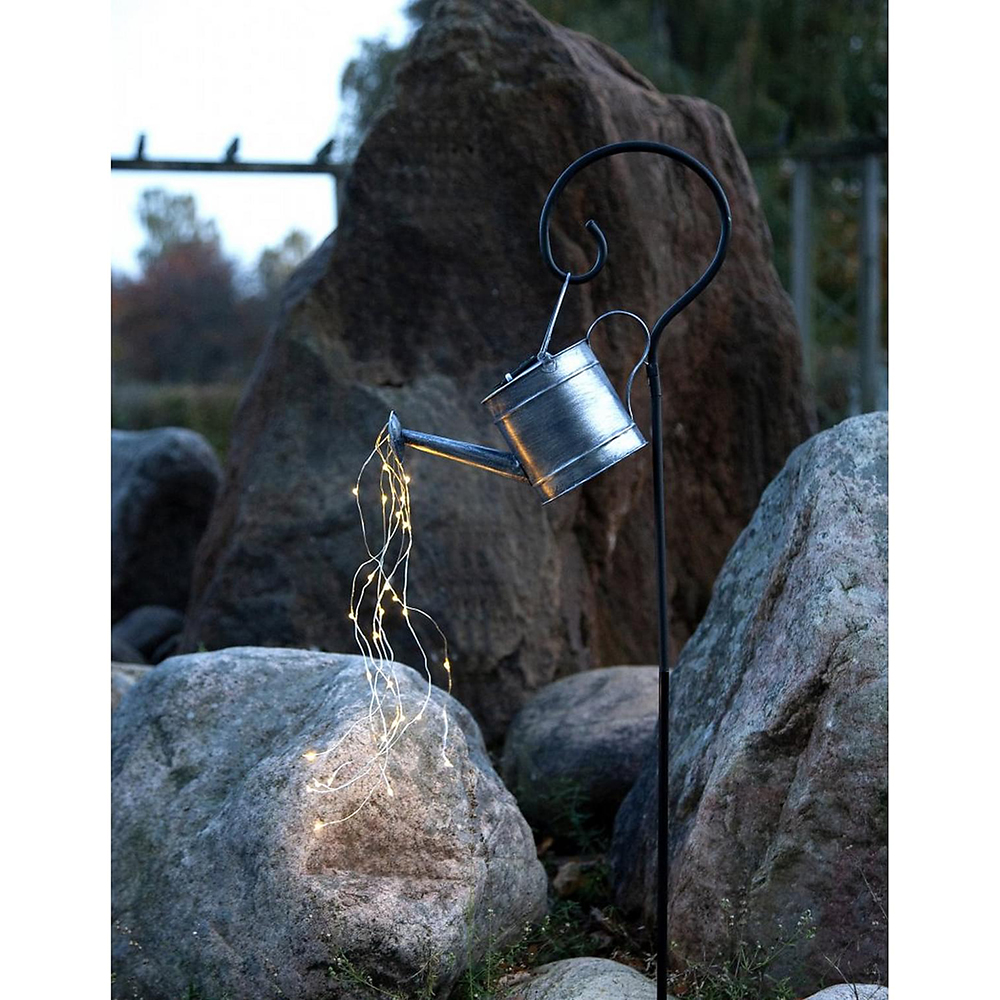 Solcellsdekoration Star Trading Dew Drop Water can