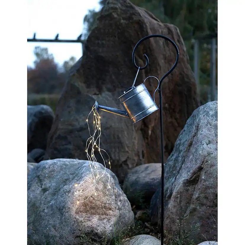 Solcellsdekoration Star Trading Dew Drop Water can