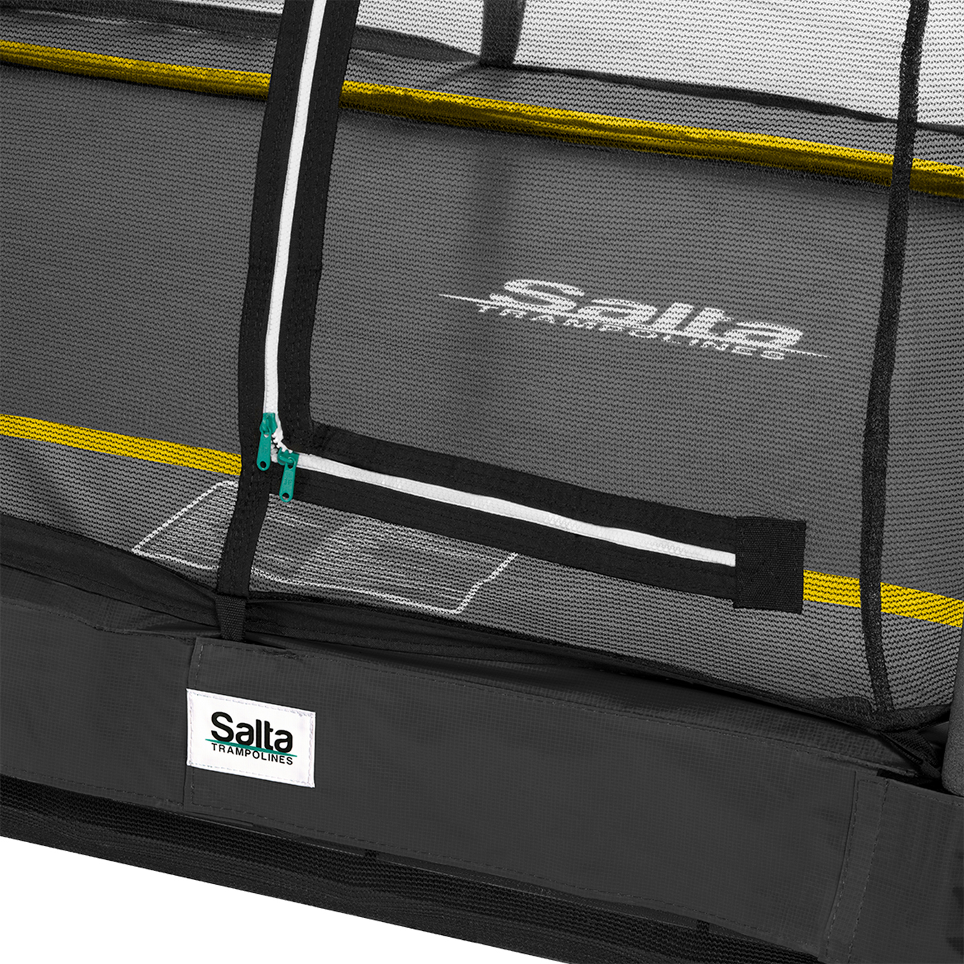 SALTA Trampoline Comfort Edition Inground 244x366 cm, black 366 cm