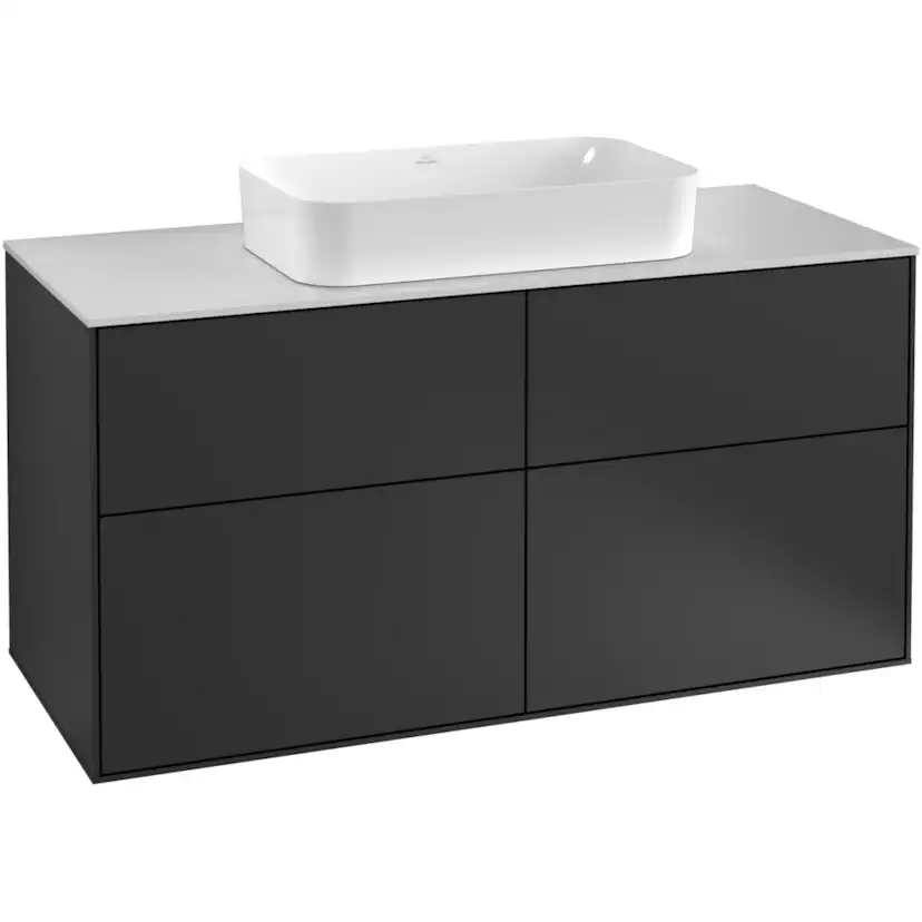 Tvättställsskåp Villeroy & Boch Finion med 4 Lådor och Bänkskiva för Fristående Tvättställ