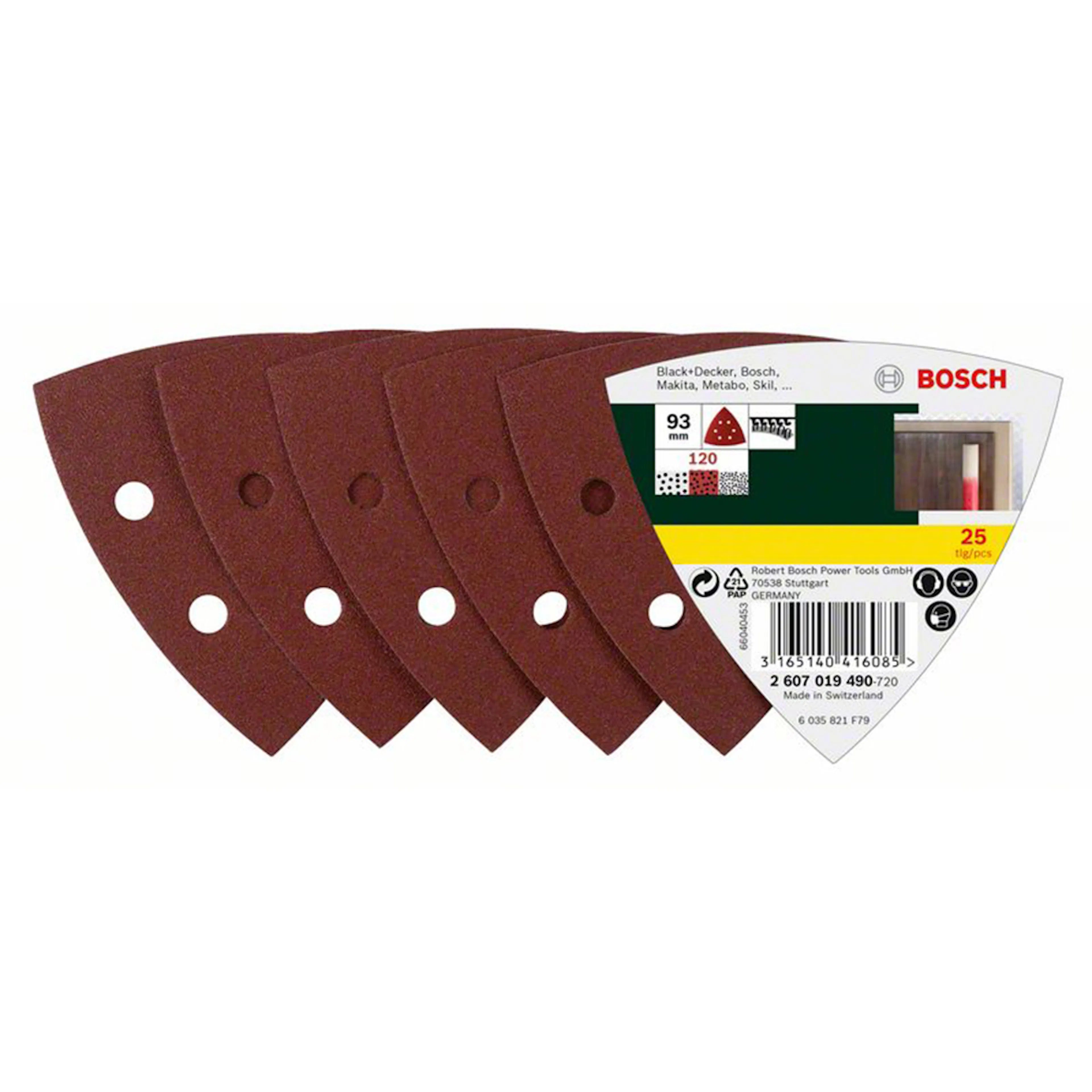 Slipark Delta Bosch Power Tools 25-delars K120