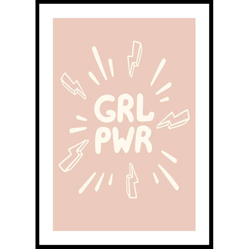 Grl Pwr 50x70 50x70 cm