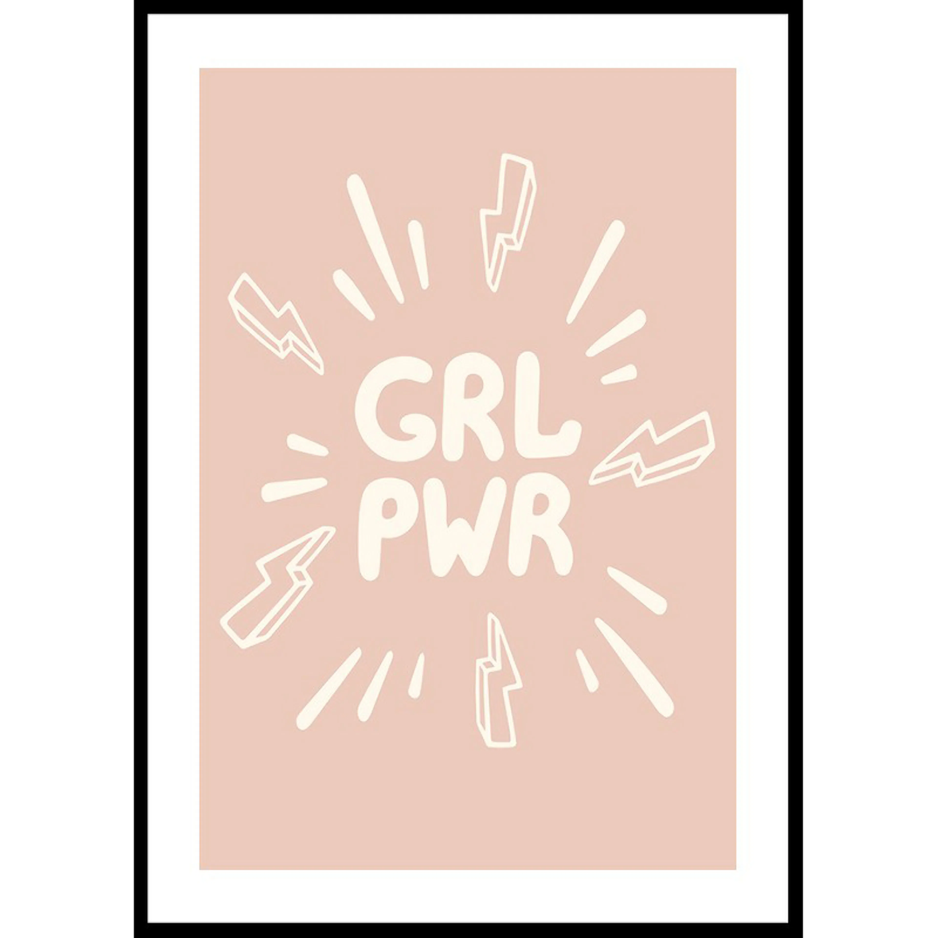 Grl Pwr 50x70 50x70 cm
