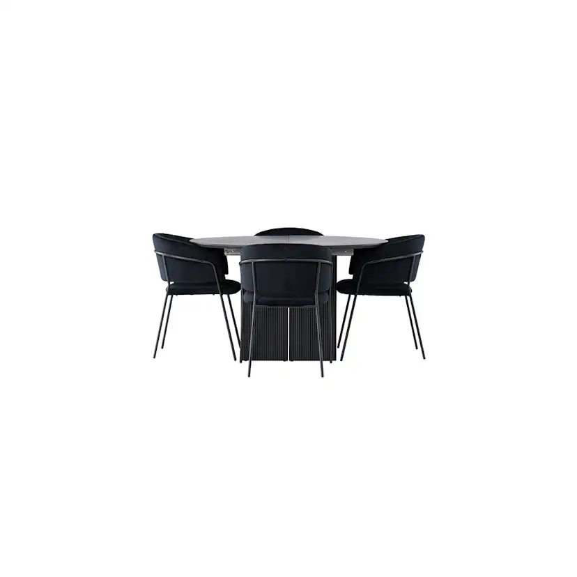 Matgrupp Venture Home Matilda med 4 Selma Stolar