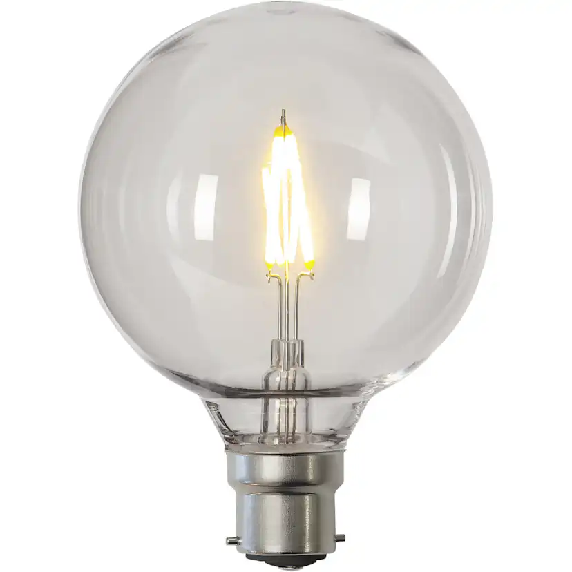LED-lampa Star Trading B22 G95 Outdoor Lighting PC Cover Filament