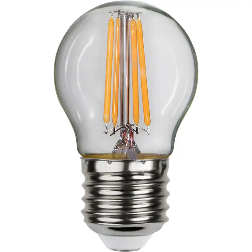 LED-lampa Star Trading E27 G45 Clear 3-step memory