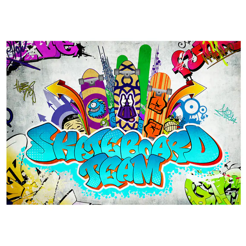 Fototapet Arkiio Skateboard Team