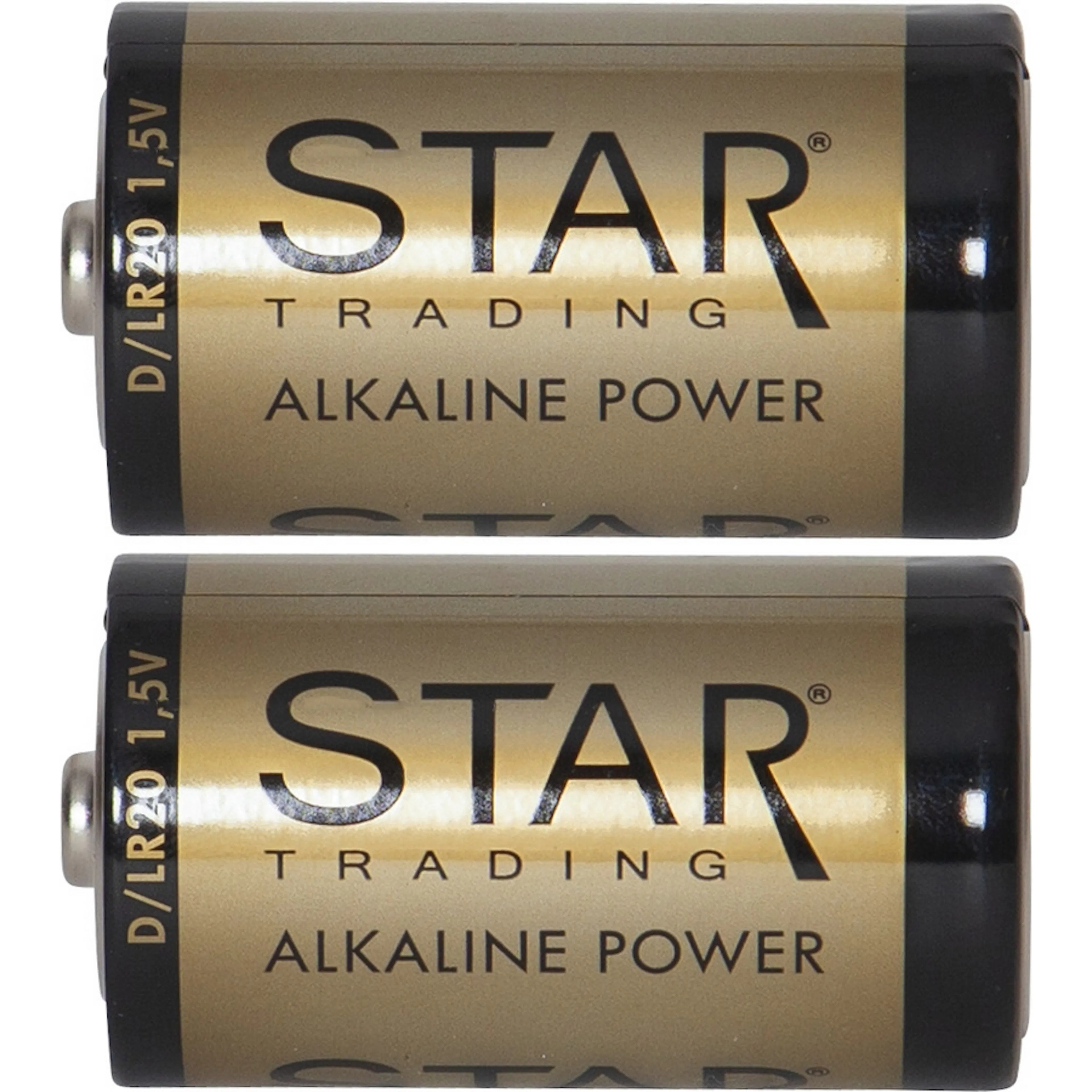Batteri Star Trading Power Alkaline D 1,5 V