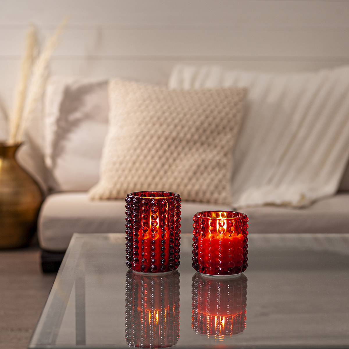 LED-Ljus Star Trading Flamme Dotty 9 cm