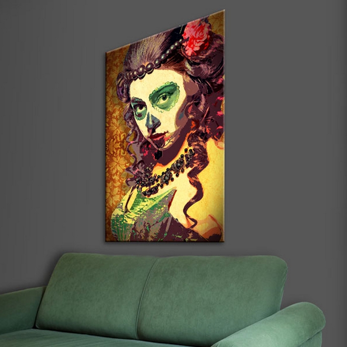 Tavla Arkiio Mexican Skull