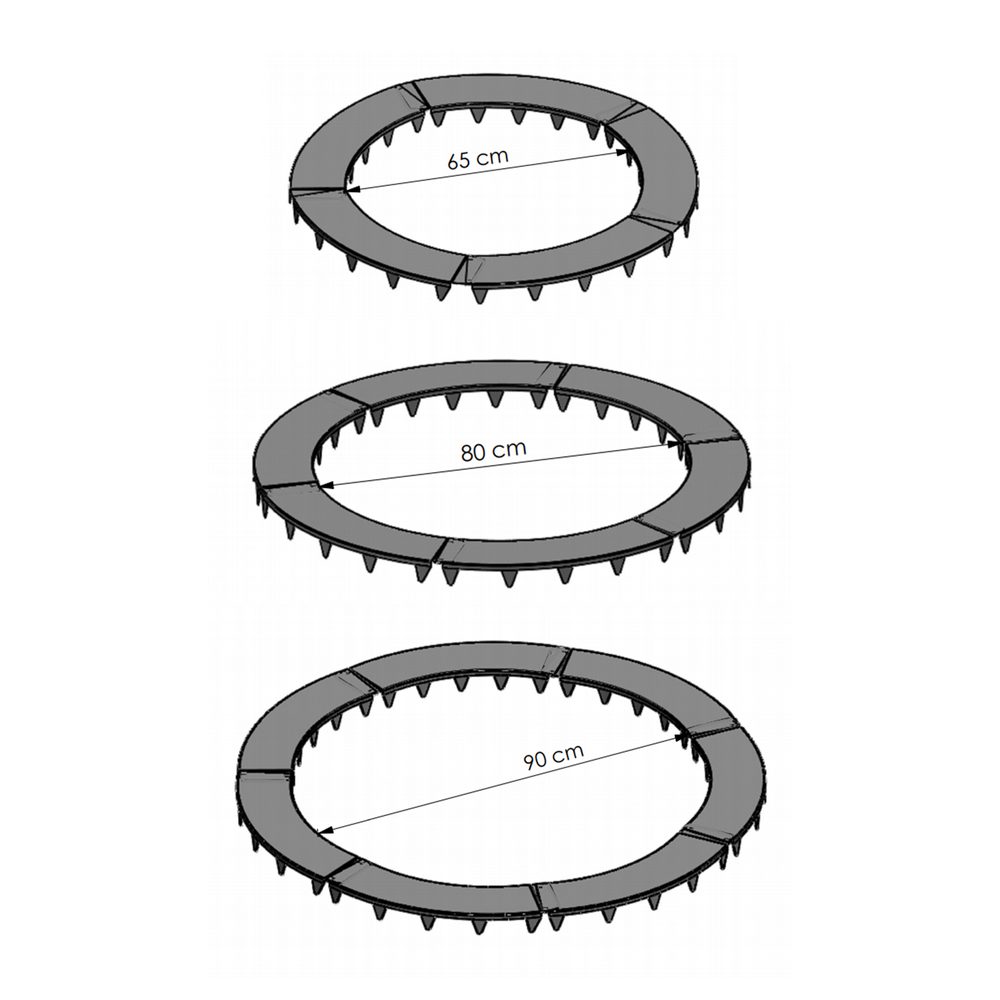 Rabattkant Skotte Garden Unik Rund 2-pack