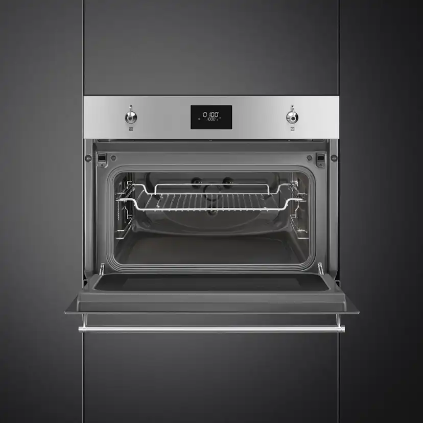Mikrovågsugn Med Grill Smeg SO4301M0X
