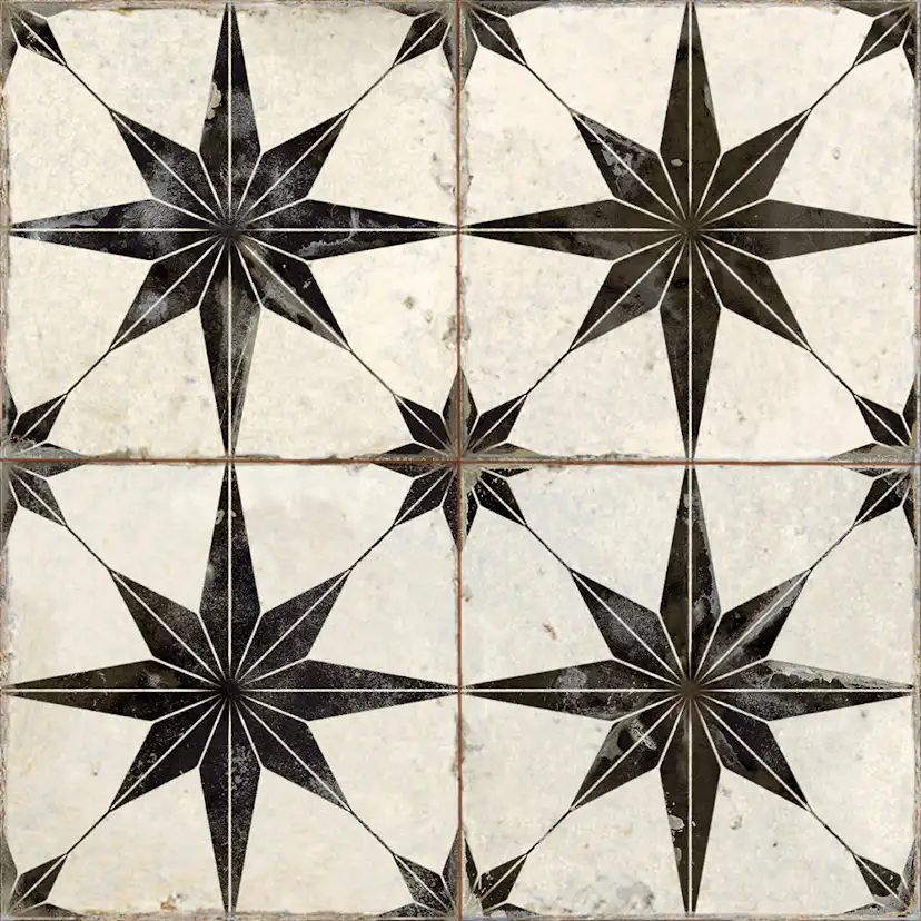 Klinker Tenfors Peronda FS Star Black LT 45x45 cm