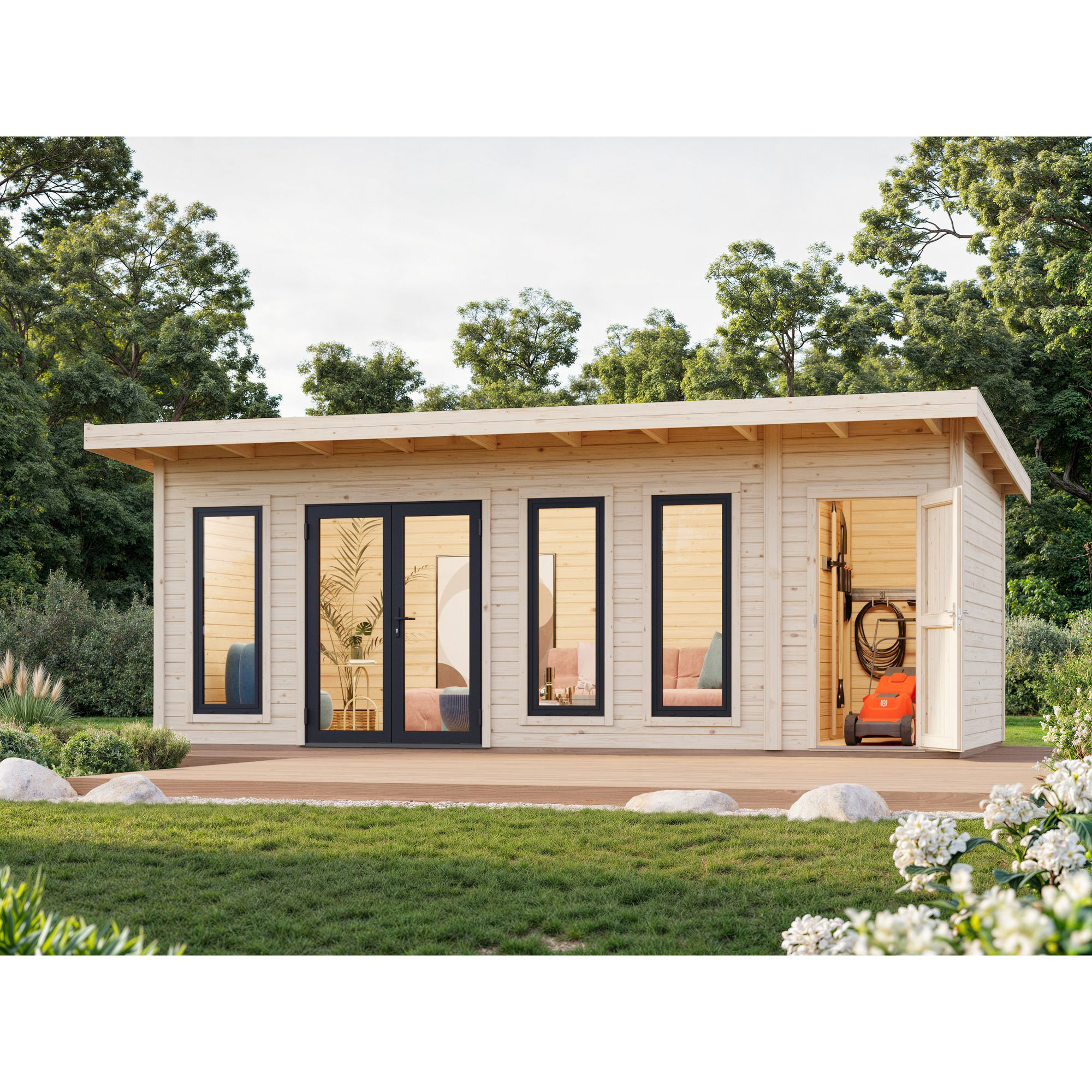 Stuga Palmako Aurelia 20,1 m² (inv. 19,2 m²)