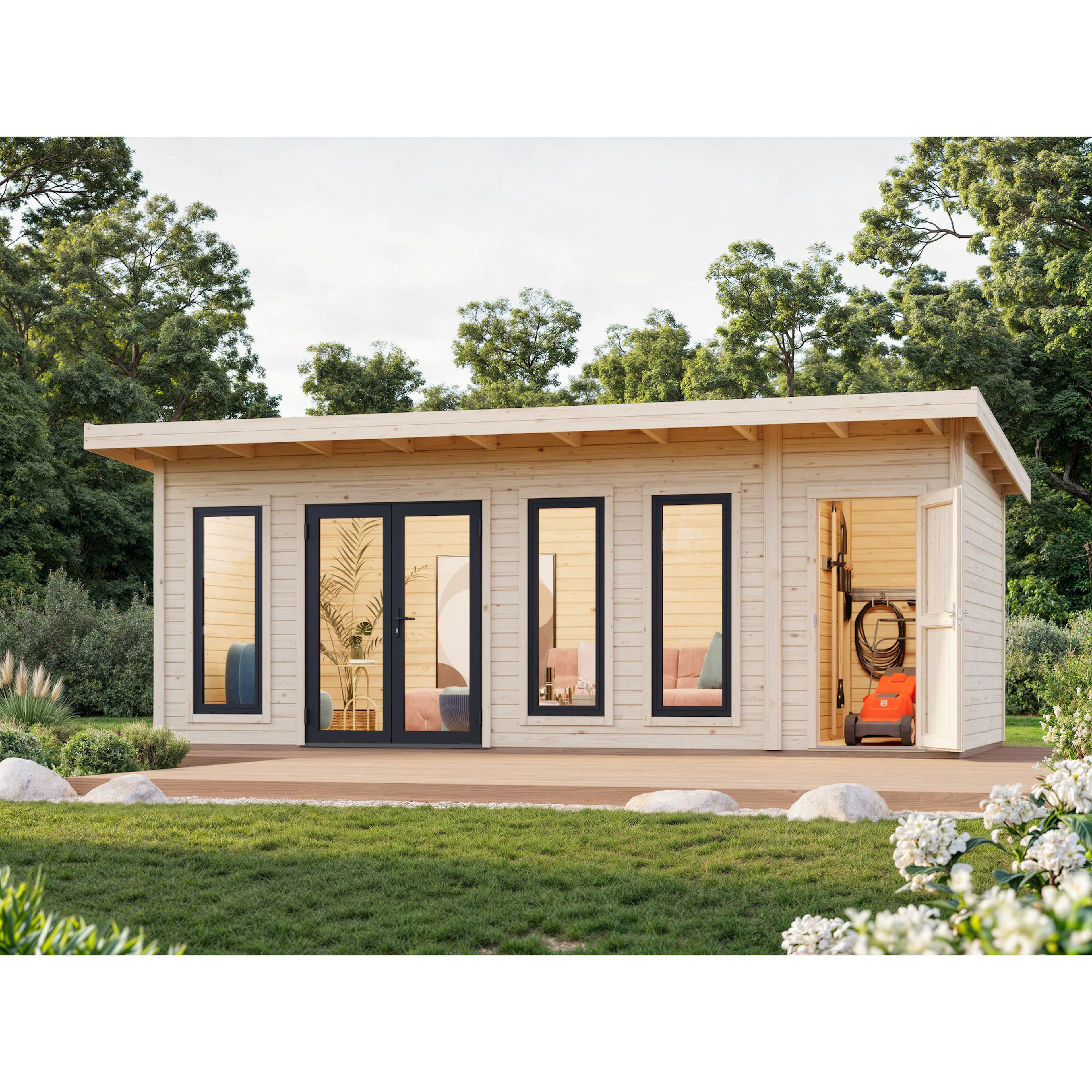 Stuga Palmako Aurelia 20,1 m² (inv. 19,2 m²)