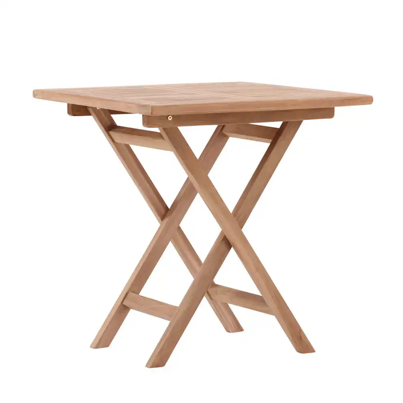 Cafébord Venture Home Kenya Teak Fällbart 70x70