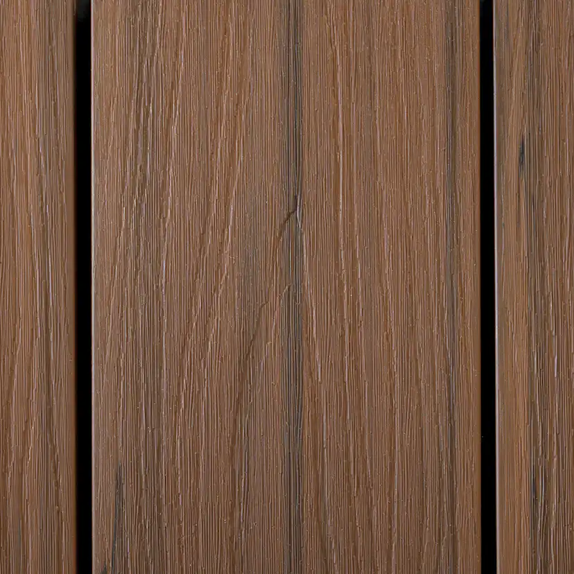 KOMPOSITTRALL NOUGAT/COFFEE 23x140x4200MM, 2 st/frp Längd: 4200 mm