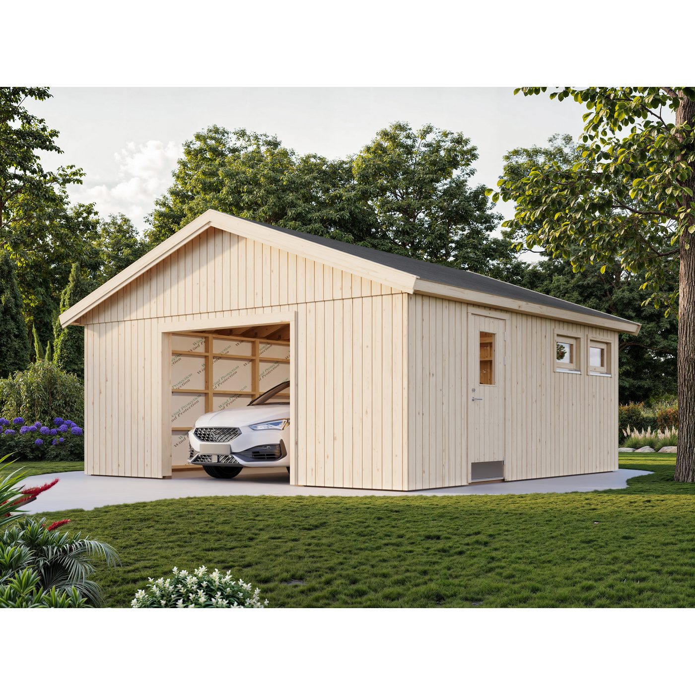 Garage Palmako Andre 32,1 m2 utan Port