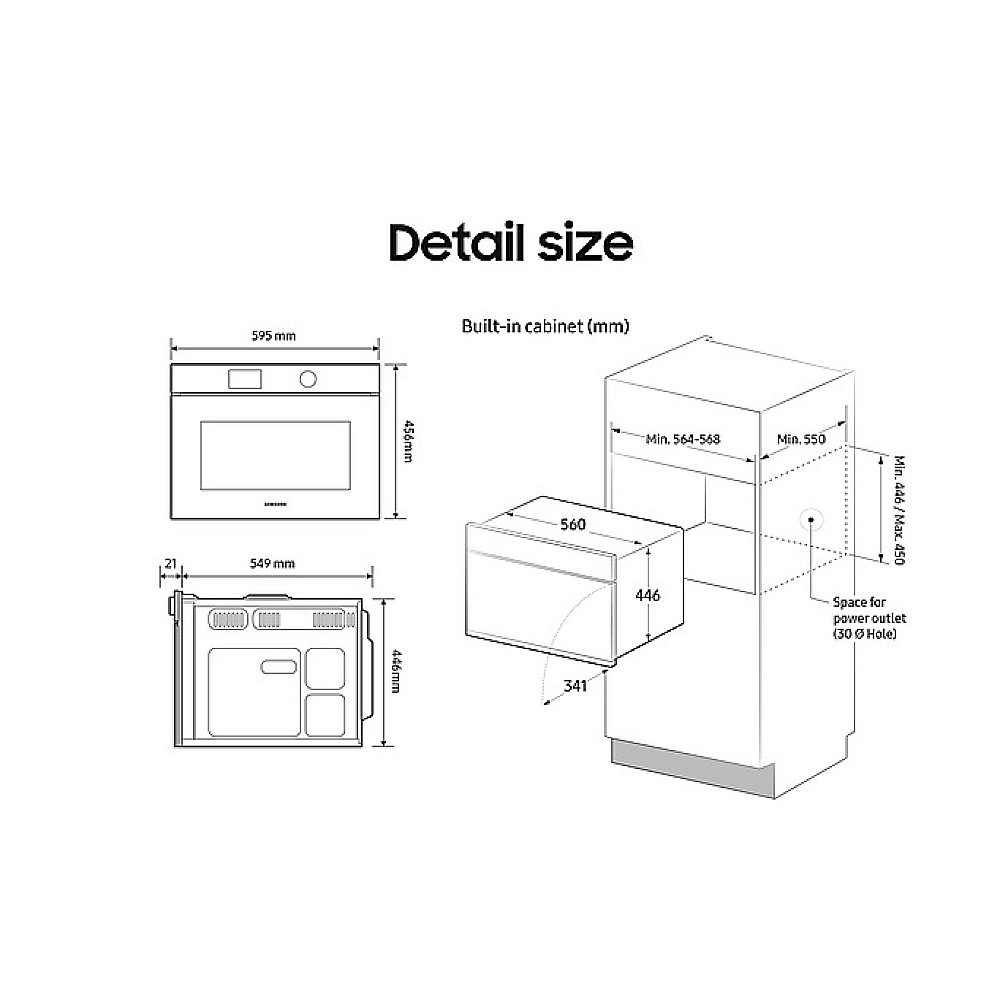 Ugn- och Mikropaket Samsung NV7B6699ACKU1 + NQ5B5713GBKU1