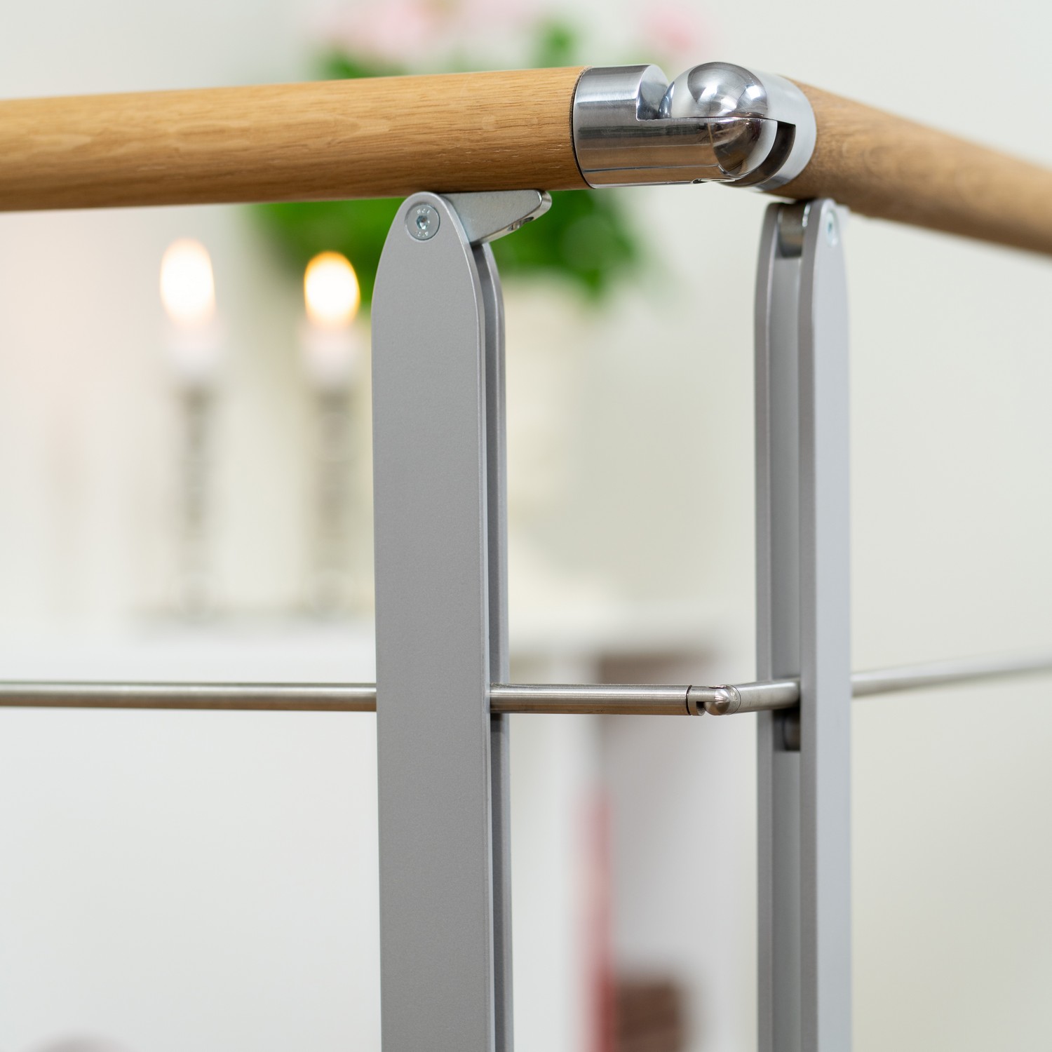 Skyddsräcke Dolle Design Ek Vit Oljad Start