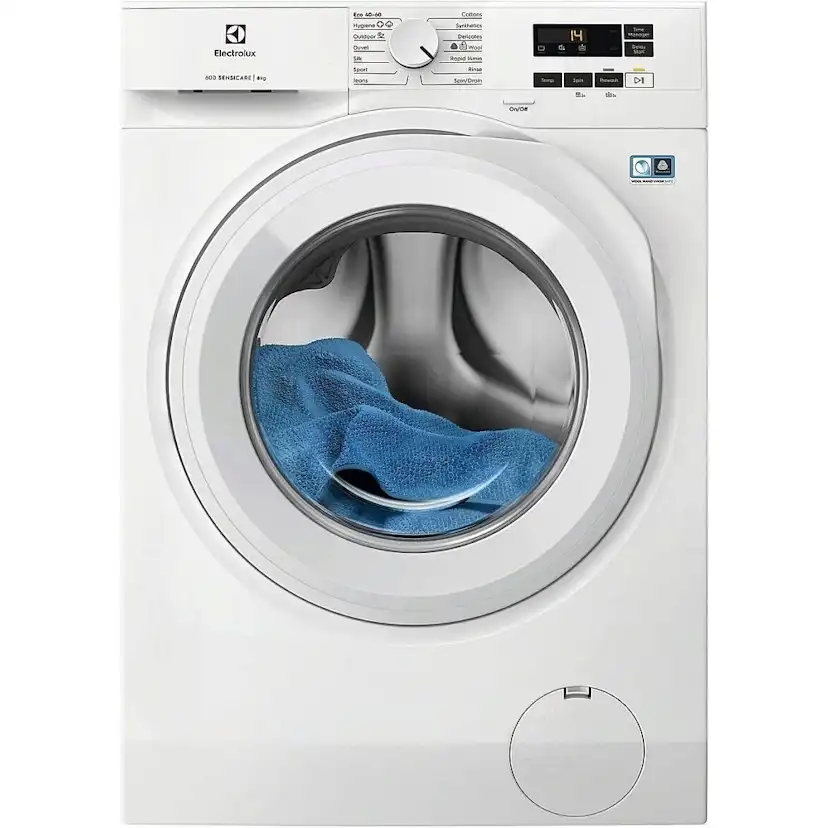 Frontmatad Tvättmaskin Electrolux EFI611O84O SensiCare Vit