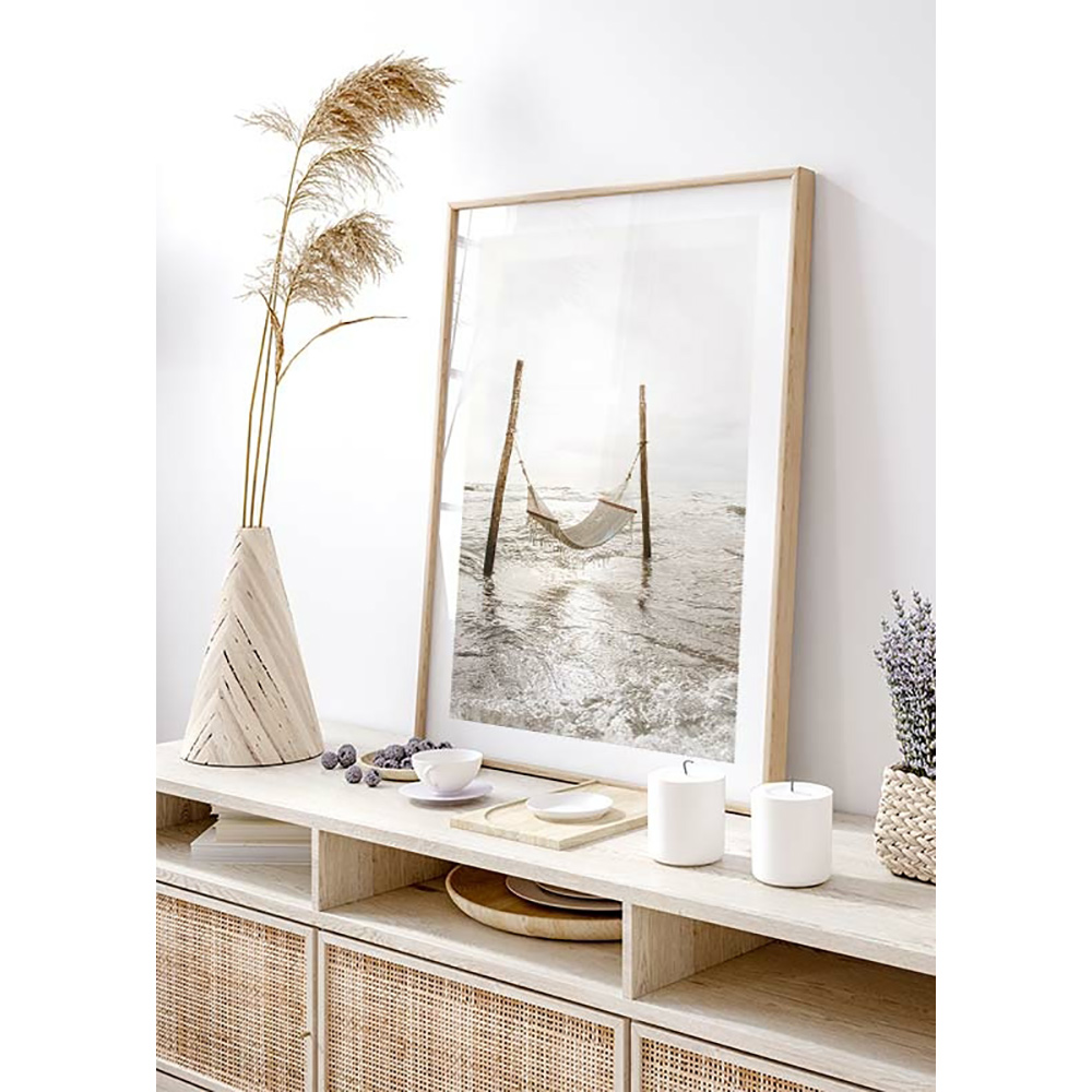 Poster Gallerix Tropical Beach Hammock