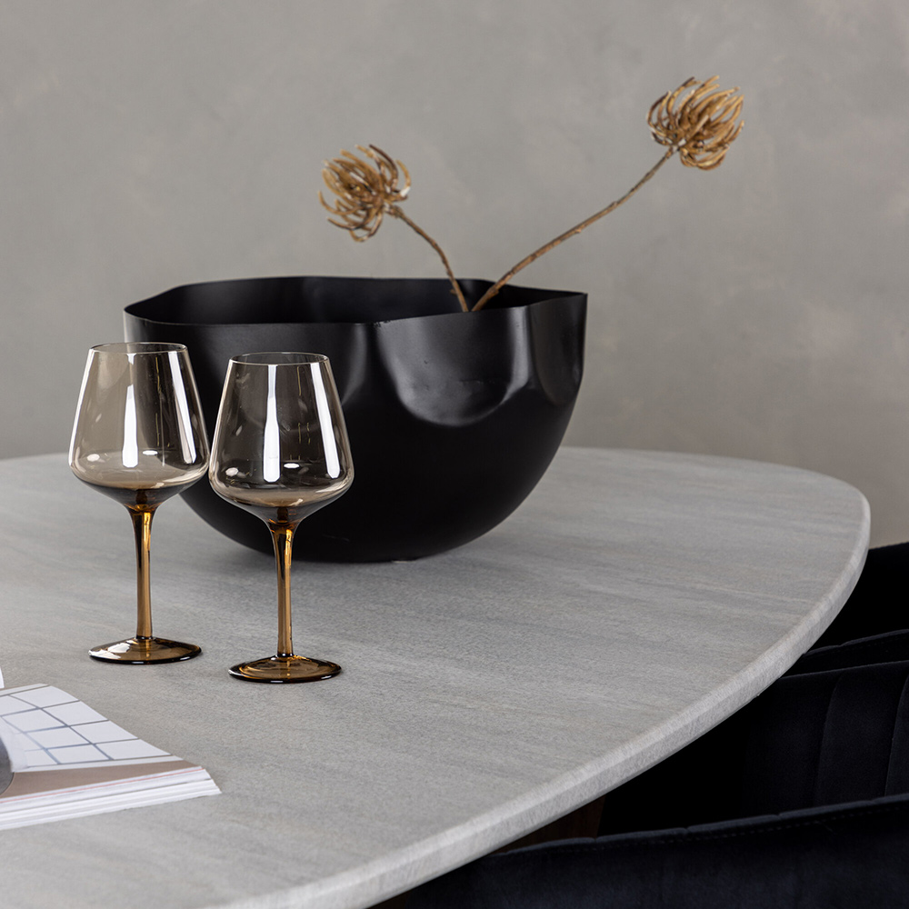 Matgrupp Venture Home Grönvik med 4 Selma Stolar