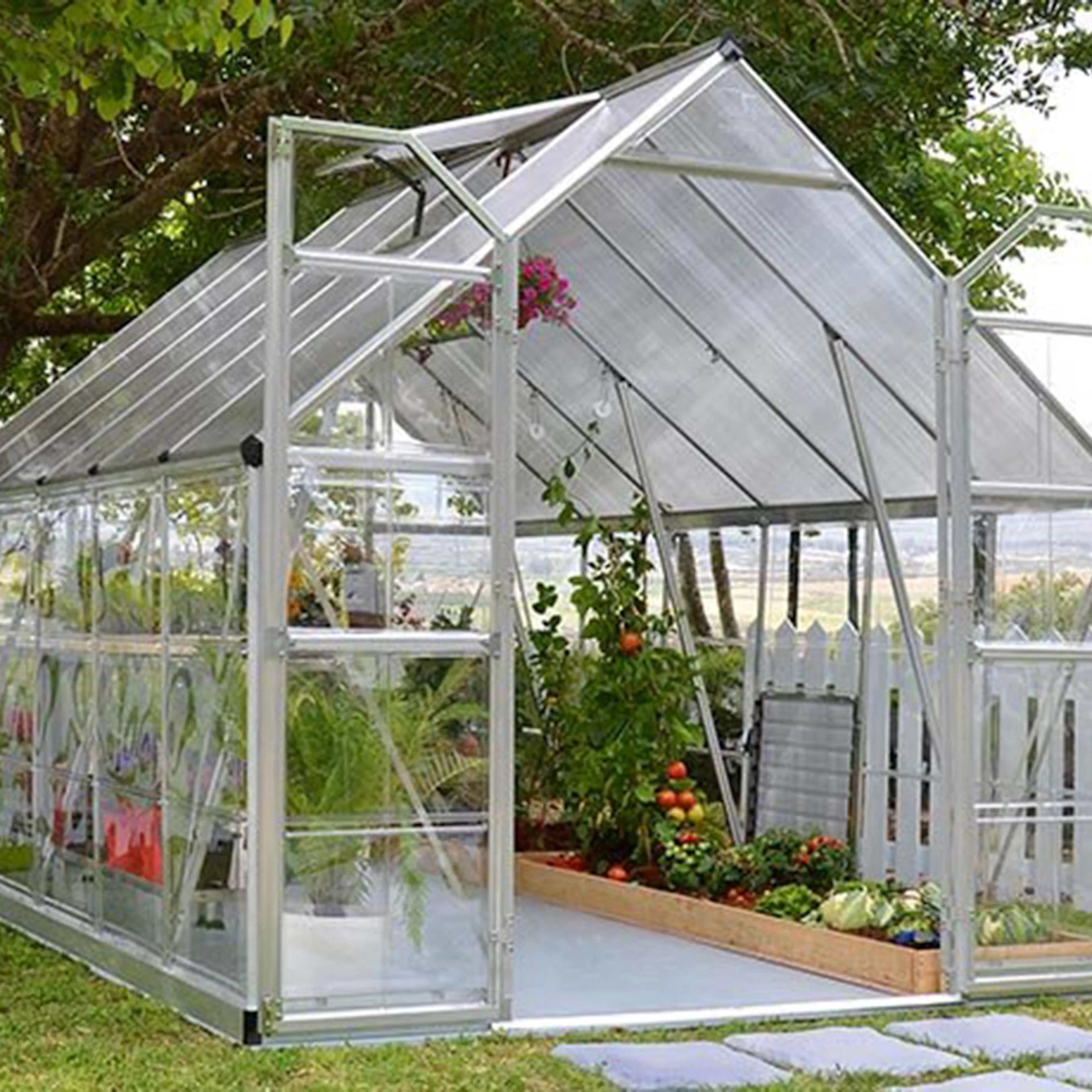 Växthus Canopia by Palram Balance Silver 8,8 kvm