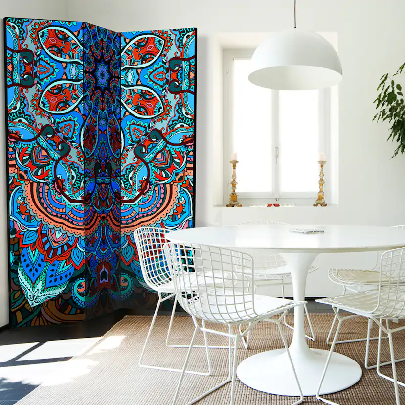 Rumsavdelare Arkiio Blue Fantasy 135x172 cm